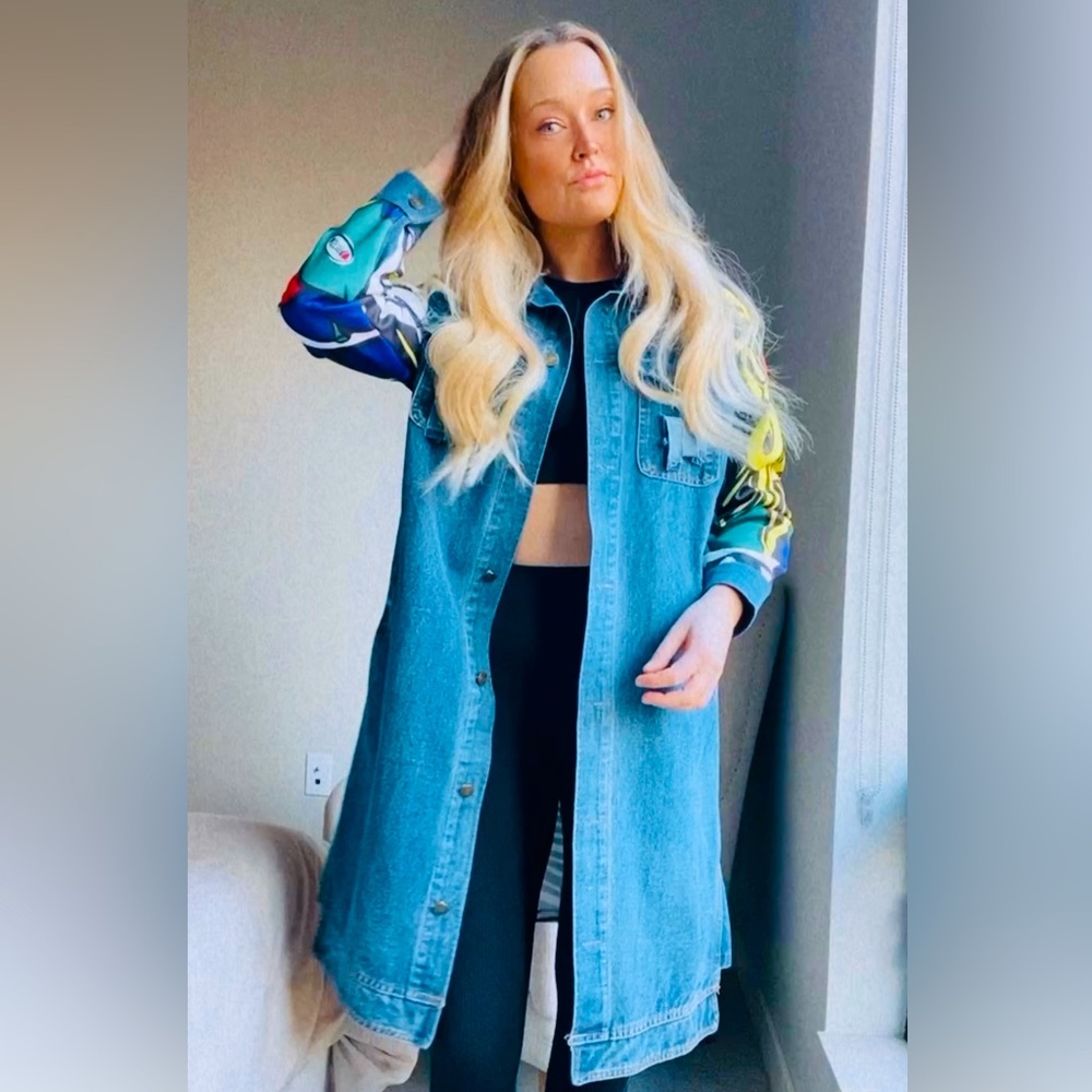 Kate Hewko Comic Denim Jacket (this season’s line)!
